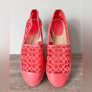 Coach monogram Espadrilles